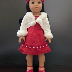 American Girl Doll Holiday Dress